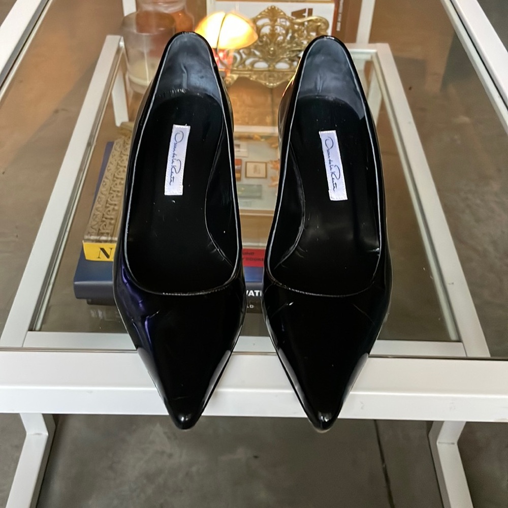 Oscar de la Renta Black Heels